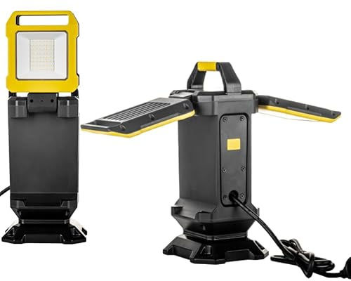GERMINA DER ELECTRIKER Lampada di ispezione a LED 2x25W proiettore WORK FLOODLIGHT con faretto dimmerabile