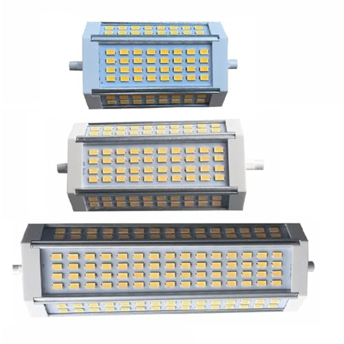 Auspix Dimmable Led R7S Light 118mm 135mm 189mm 30W 35W 50W RX7S Tube Light J118 J135 J189 Double end lamp AC110V/220V(Natural White,YES_118MM 30W)