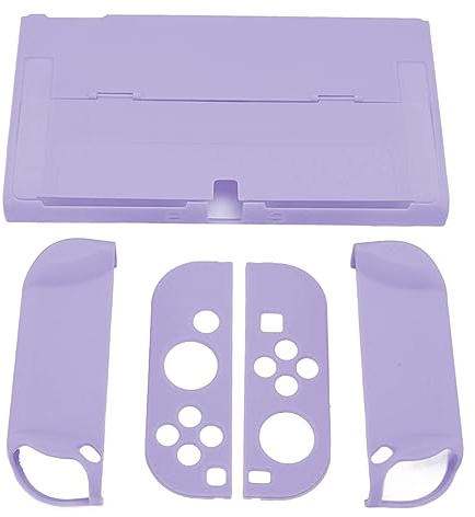 TARSHYRY Custodia Protettiva Rigida per, Protezione Controller Rimovibile con vestibilità Ergonomica, Design Agganciabile per un Gioco Confortevole Viola (PURPLE)
