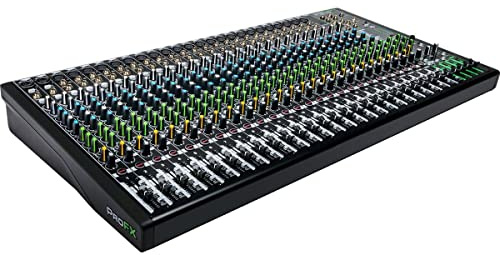 Mackie Serie ProFXv3, mezclador de efectos profesionales de 30 canales con USB, preamplificadores de micrófono Onyx y motor de efectos GigFX, sin alimentación (ProFX30v3)