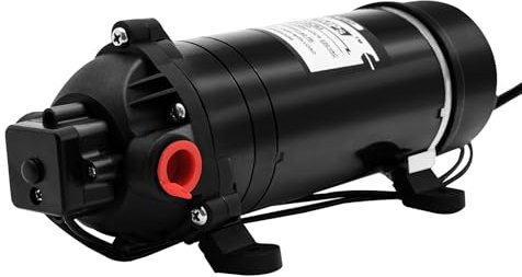 Membranwasserpumpe 220V DP-160M Membran Wasserpumpe Selbstansaugende Membranpumpe Rauscharm Automatischer Druckschutz Mini Elektrische Wasserpumpe
