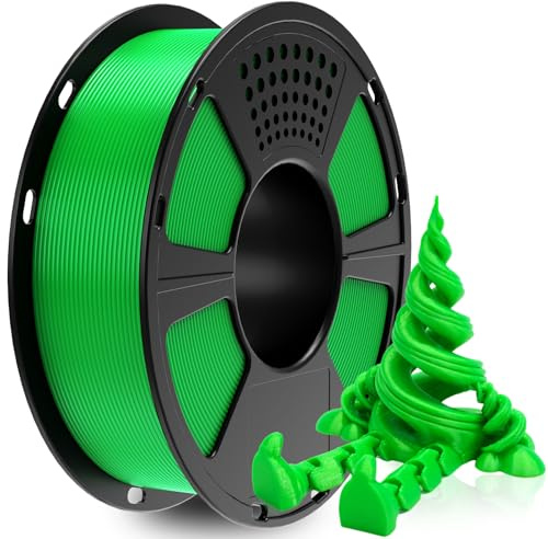 GEEETECH HS PLA Filament 1,75mm, High Speed PLA für 0-600 mm/s Hochgeschwindigkeitsdruck 3D-Drucker, HS PLA Grün 1 Spule 1kg