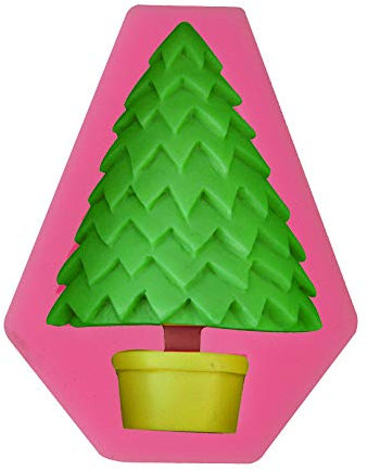 Moldes Tartas Silicona Árbol De Navidad De 4 Piezas Con Forma De Maceta Pastel De Fondant Molde De Silicona Chocolate Herramientas De Ritmo Seco Herramientas Para Hornear De Navidad