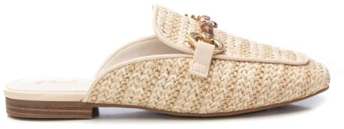 XTI - Mocasín Destalonado Mujer Hielo - Calzado Cómodo y Versátil - Moda Casual - Modelo 14380301 (Talla 41)