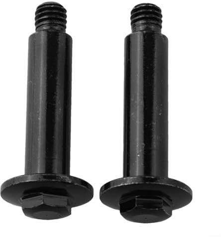 Besttoolifes For TORO 614650 Shoulder Bolt Set Metal Replacement Parts For Recycler Wheel Lawn Mower Equipment Compatible With 94-2797 55-9160 61-4651 2-Piece Construction