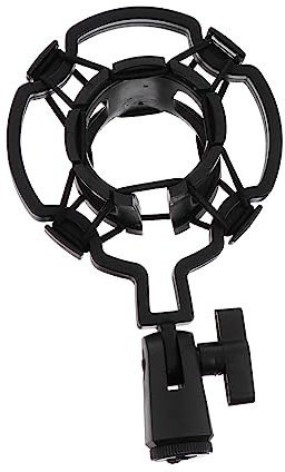 TOYANDONA Soporte De Micrófono Antivibración Montaje De Suspensión Para Micrófono Base Plástica Durable y Estable Para Grabación y Streaming