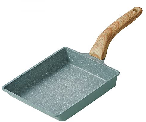 YXSH Padella Antiaderente Quadrata Padella Padella Antiaderente Tamagoyaki Padella Antiaderente Quadrata Rotolo di Uova Bistecca Uovo Spesso Padella Cucina Snack Fare Utensili Speciali da Cucina