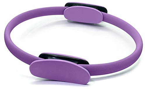 pilates, anillo mágico para el deporte, resistencia deportiva, círculo de pilates, para mujer, fitness, círculo de yoga cine, herramientas de gimnasia, entrenamiento de pilates, accesorios,Morado