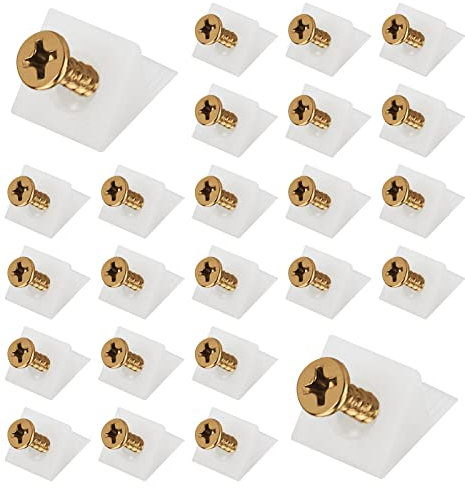 110pcs Drawer Repair Kit, Furniture Chest Drawer Supports Drawer Bottom Sagging Repair Fix Mending Wedges with Screws