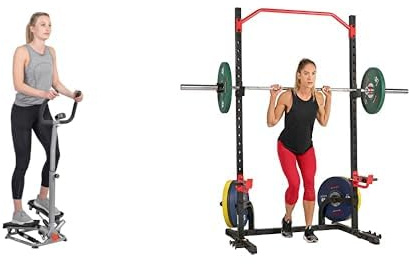 Sunny Health & Fitness Twist Stepper mit Lenker SF-S020027 + Power Zone Hockstellung SF-XF9931
