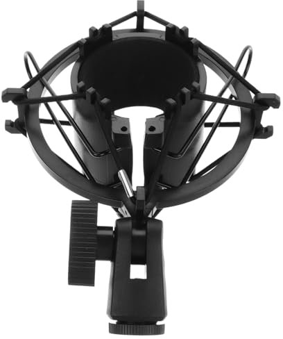 HEMOTON Bras de Suspension pour Microphone Support de Clip de Montage Antichoc pour Diffusion