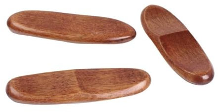 Cabilock 6stücke Essstäbchenhalter Aus Holz Im Japanischen Stil Umweltfreundlicher Doppel-essstäbchenhalter Gabelhalter Für Essstäbchen Löffel Und Gabeln