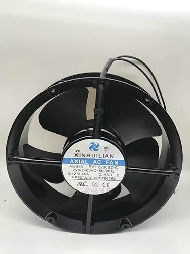 200MM Computer case fan， RAH2260B2-C 220V 0.42/0.46A 20060 2-wire high temperature resistant cooling fan