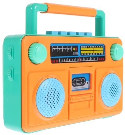 Beaupretty Juguete de Simulación de Radio Infantil Interactivo, Tamaño Mini, Colores Brillantes, para Desarrollo Auditivo y Educativo, Adecuado para Niños en Aprendizaje, Color Aleatorio