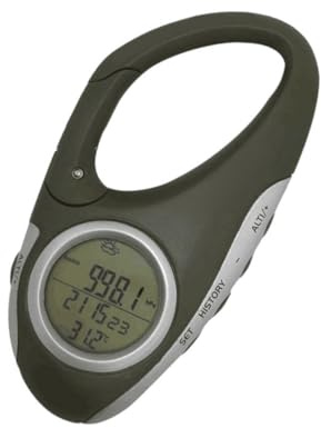Parliky Portable Handheld Altimeter Barometer Thermometer Lightweight Mountaineering Tool for Hiking Climbing Outdoor Activities Weather Instrument