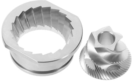 LALADEFIEE Macina Conica in Acciaio Inox 48 MM di Ricambio per Macchine da Caffè Espresso Automatiche Jura Set di Macine per Macinazione Fine Adatto a Uso Domestico e Ufficio