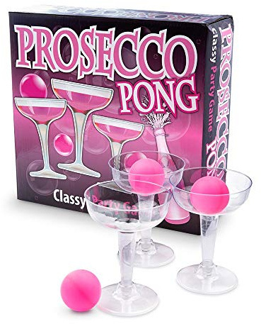 WEDDINGSTAR Adult Party Drinking Game - Prosecco Pong