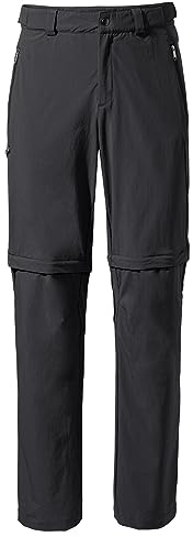 VAUDE Men's Farley Stretch T-Zip Pants III, Bequeme Herren Trekkinghose mit Zip-Off-Funktion, schnell zur Bermuda abzippar, strapazierfähig, schnelltrocknend & elastisch, umweltfreundlich hergestellt