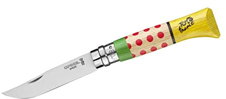 Opinel Taschenmesser No 08 Tour de France, 2022, Hainbuche 2