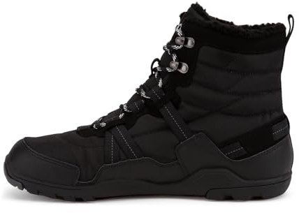 Xero Alpine Barfußschuh Synthetikkombination Uni Alpine schwarz warm gefüttert
