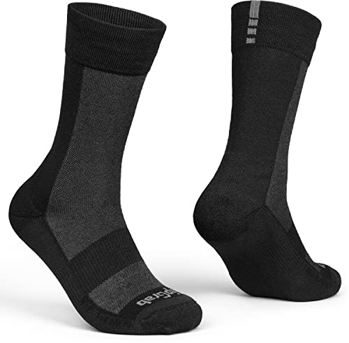 GripGrab Alpine Merino High Cut vintercykelstrumpor – termo cykelstrumpor