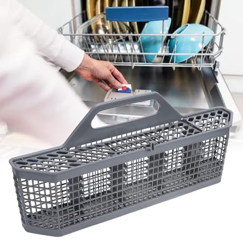 Atyhao Spülmaschinen-Aufbewahrungskorb, ABS-Besteck-Aufbewahrungsbox für Spülmaschinen, Universal-Besteckkorb für Spülmaschinen, Passend für WD28X10128