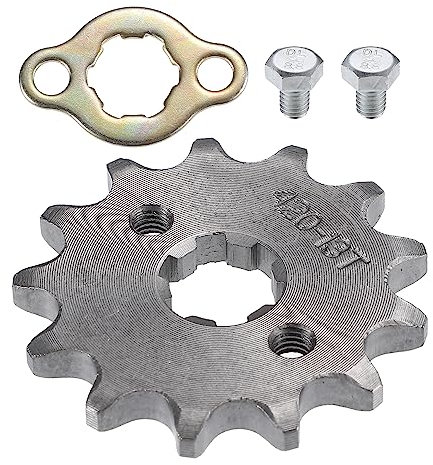 QUARKZMAN 420 Stile 13T Denti 17mm ID Motore Anteriore Pignone Set per Moto