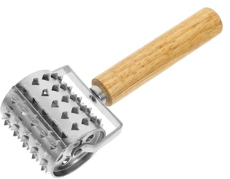 Cabilock Edelstahl Fleischklopfer Mit Holzgriff Und Aufhängehaken Für Einfache Reinigung Und Aufbewahrung Zum Zartmachen Von Fleisch Wie Steak Hähnchen Und Rindfleisch