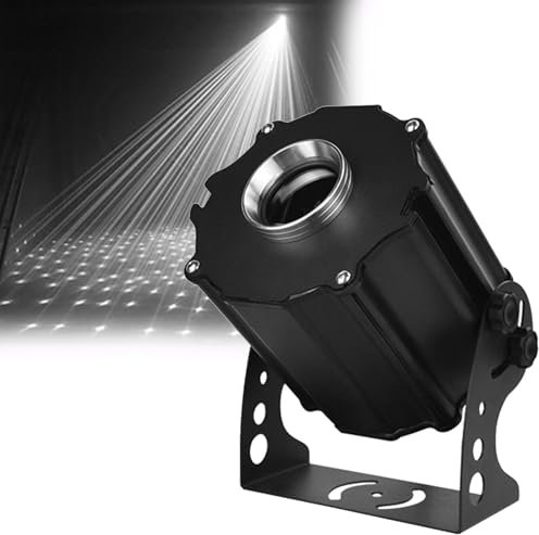 FHRKA vanenferse Luces de jardín de luciérnagas dinámicas, proyector de Estrella LED para Interiores y Exteriores, Luces láser, proyector móvil para Exteriores (Bianco)