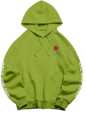 Uwdiohq Felpa Donna Oversize Felpe Uomo con Cappuccio E Zip Invernale Halloween Coppia Gigante Leopard Print Hoodie Armoured Bianca Aperta Collo Alto Ampia Fuxia Los Angeles Gialla Lunga Patchwork