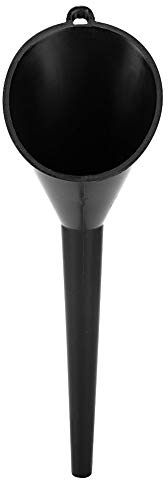 Grcfumo 1 imbuto per filtro per carburante per pc, imbuto del filtro del carburante, gasolio in plastica Filtro gastroincellata Filtro Accessorio per auto Black