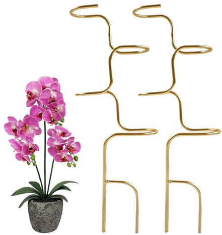 Lot de 2 Supports pour grimpantes d'intérieur - pour, orchidées, pivoines, pothos, Jardin, pelouse