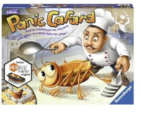 Ravensburger - Panic Cafard - Jeu de société - Enfants et Parents - Jeu de rapidité Rigolo - De 2 à 4 Joueurs à partir de 5 Ans - Mixte - 21443 - Version française