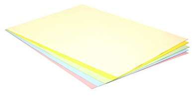 OFITURIA Pack 25 Cartulinas Colores Pastel Tamaño 50 x 65 180g