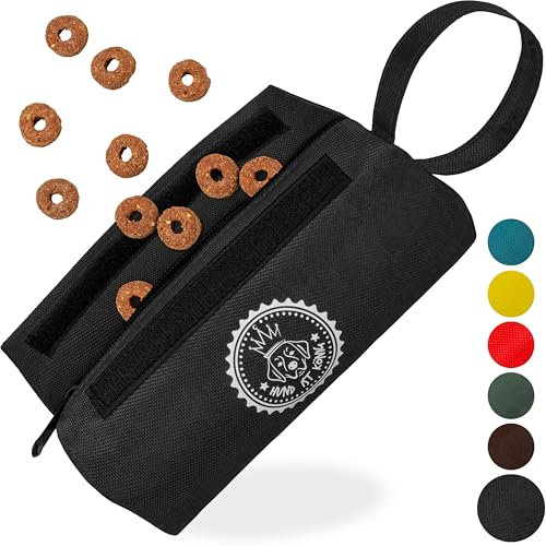 HUND IST KÖNIG Futterdummy für Hunde - Apportierbeutel für alle Hunderassen - Futterbeutel - Perfekt für Dummy Hundetraining + Trainings-eBook