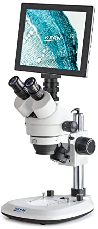 Kern OZL 464T241 Stéréomicroscope trinoculaire 45 x lumière réfléchie, lumière transmise