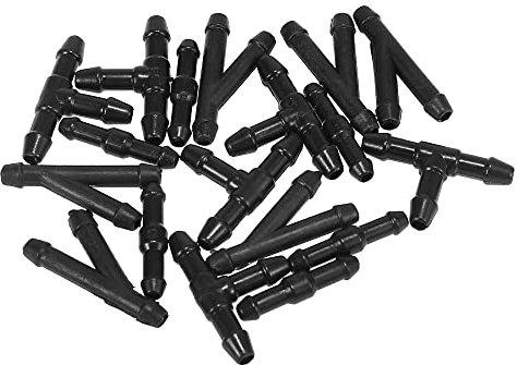 X AUTOHAUX 18pcs I T Y Shaped 2 3 Way Windshield Washer Hose Connector for Car