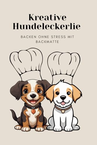 Rezepte für Hunde: Hundeleckerlies in der Backmatte - Hundekekse backen mit der Backmatte: Kurze einfache Rezepte ohne Stress zum nachmachen