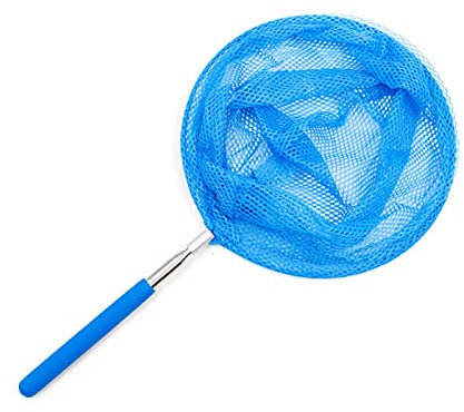 squarex Hot Tub Skimmer Net Handheld, Pool Net, Pool Skimmer Net with Solid Plastic Frame, Deep Ultra Fine Mesh Netting Small Pool Skimmer Net for Swimming Pools, Spas, Hot Tubs and Fountains