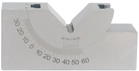 ANNESEY Einstellbare Winkellehre, Winkellineal, verstellbare Werkzeugauflage, Winkelauflage KP25, KP30, KP46(KP30 Precision 0.01)