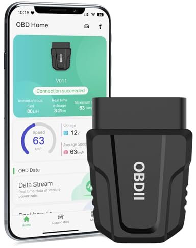 OBD2 Scanner Bluetooth 5.4 - Compatible with IOS Android OBD Car Diagnostic Tool, Professional Engine OBD2 Code Reader, Car Fault Code Reader, OBD11 Diagnostic Machine for OBD2 Protocol Models Car