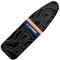 happhom Ironing Board Cover with Extra Thick Heavy Duty Pad, 4 Layers, Silver Coated Ironing Board Cover, Drawstring Tightening with Scorch and Stain Resistant Padding 35x115 cm (Black, M)