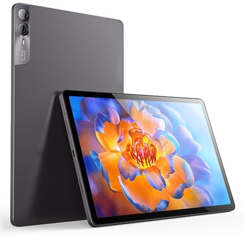 Elepad Tablette Android 14, 11 Pouces, 12GB RAM + 128GB + 1TB Extensible, Octa-Core, Face ID, WiFi 6, Double Caméra 13MP + 5MP, 5000mAh, Noir