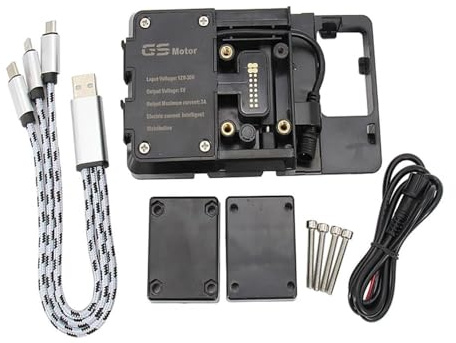 pour D&UCATI pour MULTISTRADA 1200 My 2010 2011 2012 GPS Smartphone Navigation Support De Montage Support Adaptateur Support De Navigation Moto(A)