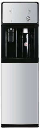 ksxnkhk Distributore d'Acqua con refrigeratore - Alimentazione dalla Rete elettrica, Caricamento a Pavimento, 3 in 1 per idratazione istantanea. Perfetto per casa, Ufficio, caffè, tè, Bar.