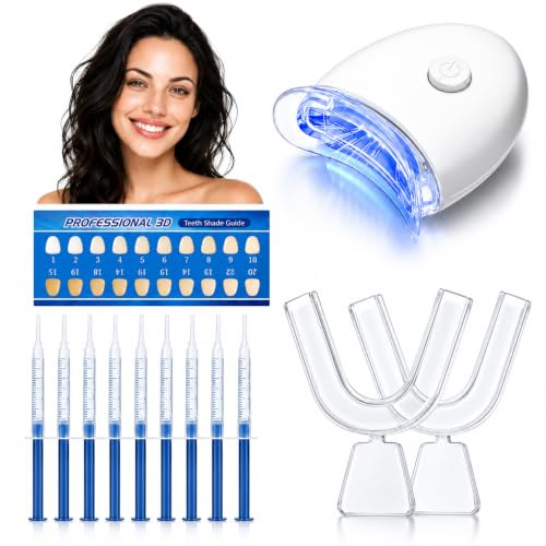 Teeth Whitening,Teeth Whitening Gel,Bleaching Tooth Set for Home Use,Whitenings Gels Use On Stains from Tea Coffee Or Smoking,Suitable for Daily Smile Care At Home Or Travel