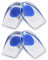 2 Pairs Gel Heel Cups, Silicone Heel Cup Pads for Plantar Fasciitis, Heel Spur & Achilles Pain, Gel Heel Cups and Cushions Absorbing Support (L)