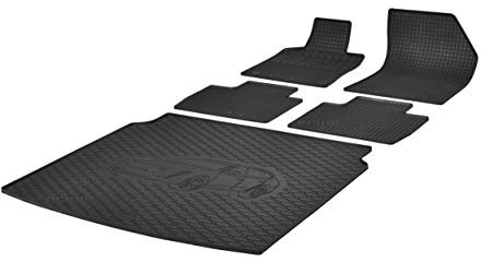 Kofferraumwanne und Gummifußmatten RIGUM geeignet für Peugeot 508 SW Kombi ab 2018 Perfekt angepasst + Magic Eraser