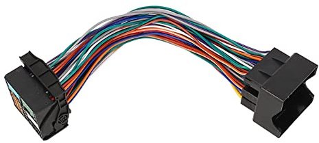 Leapiture Cavo di prolunga MQB da 23 cm a 52 Pin Cavo Adattatore Quadlock Cablaggio Radio Connettore Quadlock Cablaggio Radio Connettore Stereo Spina per A1 A3 A4 A5 A6 A7