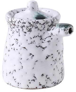 SHERCHPRY Bouteille Pour Condiments Avec Couvercle Pot à Vinaigre Et Sauce Récipient Élégant Pour Cuisine Et Table Pour Huiles Vinaigrettes Et Sauces